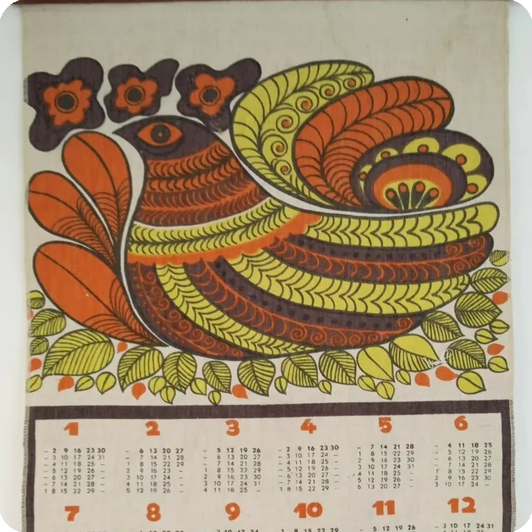Kalenteri 1972