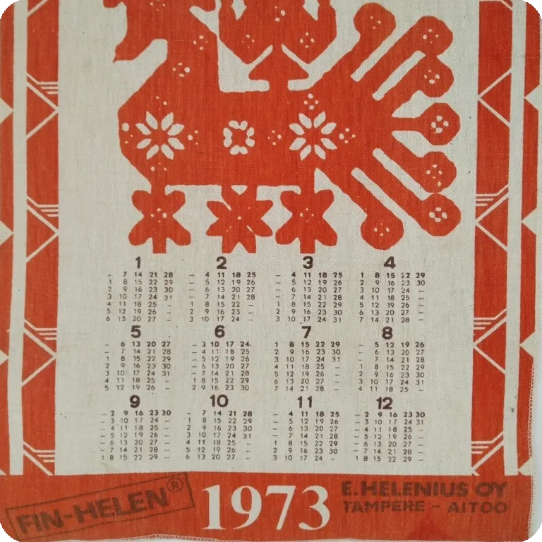 Kalenteri 1973