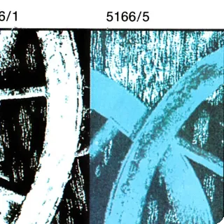 Kärrynpyörä musta ja turkoosi